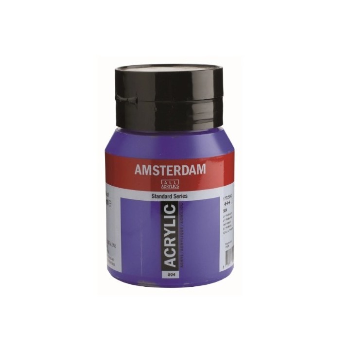 Amsterdam Acrylverf Pot 500ml Ultramarijn 504