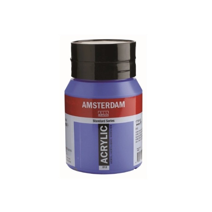 Amsterdam Acrylverf Pot 500ml Kobaltblauw Ultramarijn 512