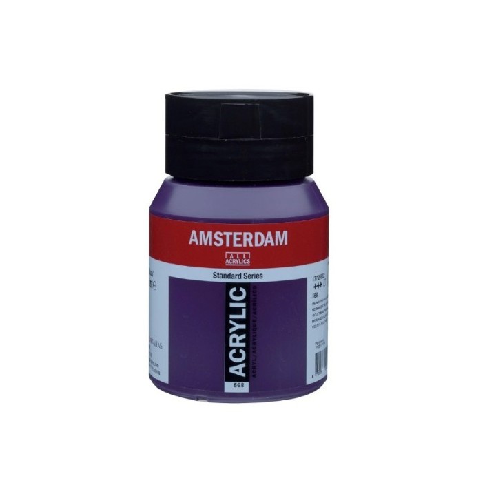 Amsterdam Acrylverf Pot 500ml Permanent Blauwviolet 568