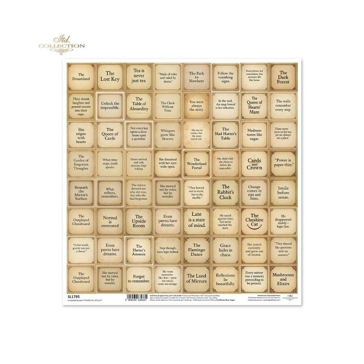 scrapbookpapier SL1795