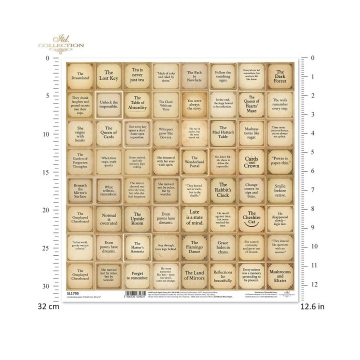 scrapbookpapier SL1795