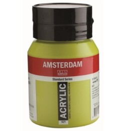 Amsterdam Acrylverf Pot 500ml Olijfgroen Licht 621