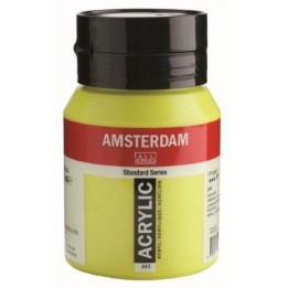 Amsterdam Acrylverf Pot 500ml Groengeel 243