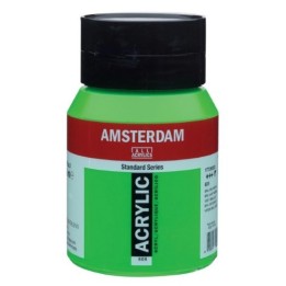 Amsterdam Acrylverf Pot 500ml Briljantgroen 605