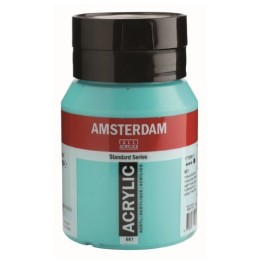 Amsterdam Acrylverf Pot 500ml Turkooisgroen 661