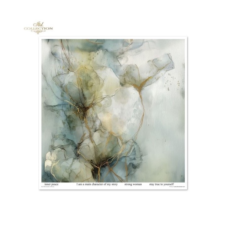 Scrapbookingpapier SLS-095 Tuin der Muzen