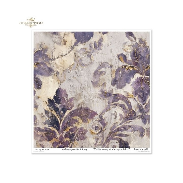 Scrapbookingpapier SLS-095 Tuin der Muzen