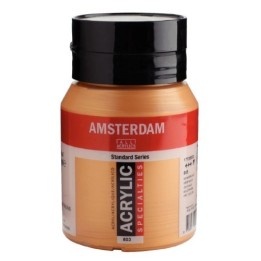 Amsterdam Acrylverf Pot 500ml Donkergoud 803