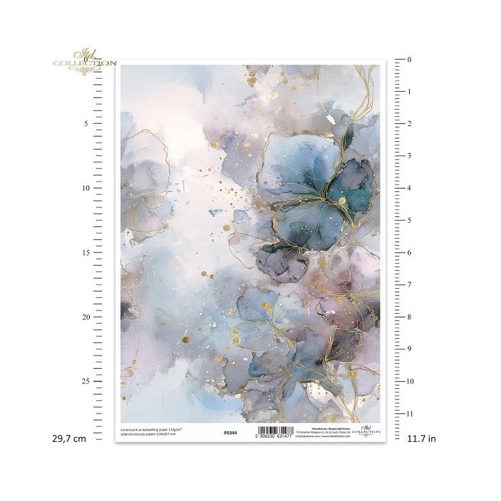 Translucent scrapbookpapier P0344