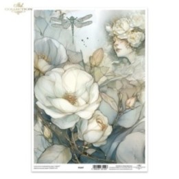 Translucent scrapbookingpapier P0347
