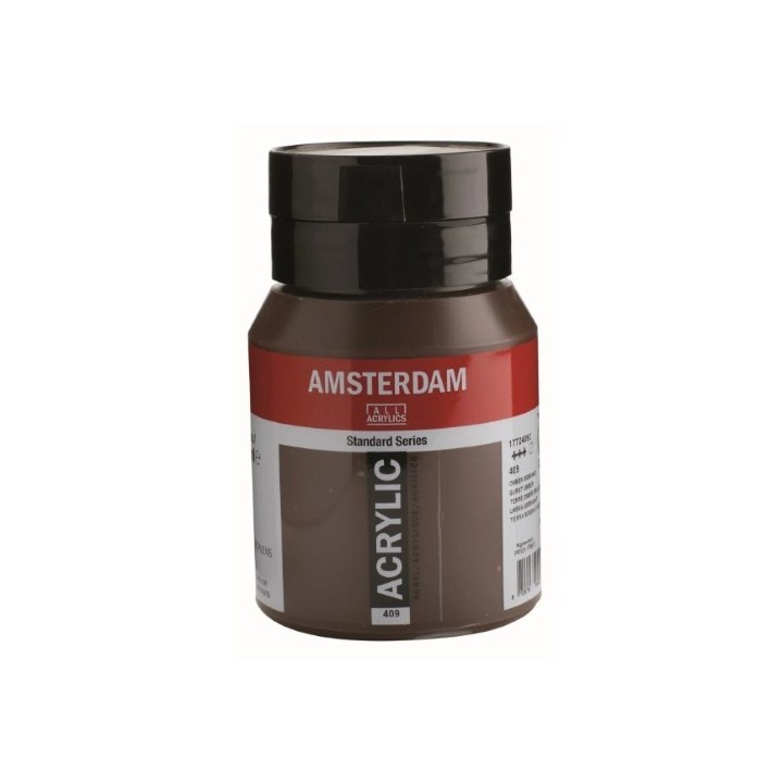 Amsterdam Acrylverf Pot 500ml Omber Gebrand 409