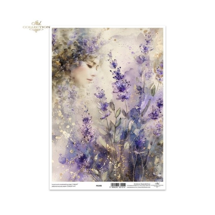 Translucent scrapbookpapier P0348