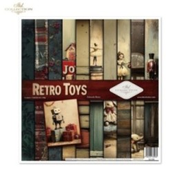Scrapbookingpapier SLS-096 Retro Speelgoed