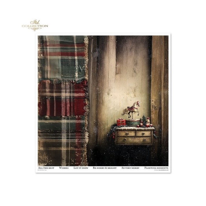 Scrapbookingpapier SLS-096 Retro Speelgoed