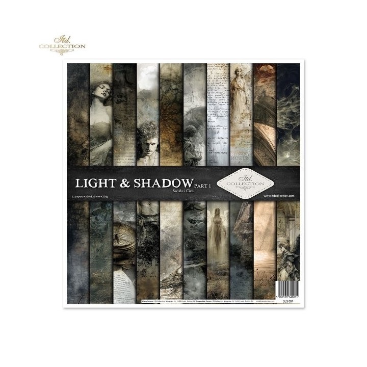 Scrapbookingpapier SLS-097 Licht & Schaduw deel 1