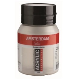 Amsterdam Acrylverf Pot 500ml Zilver 800