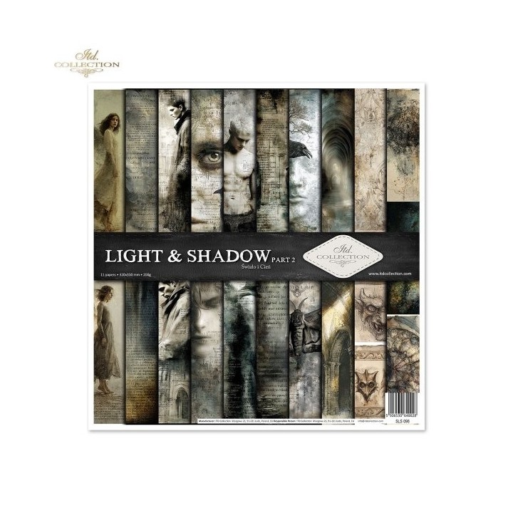 Scrapbookingpapier SLS-098 Licht & Schaduw deel 2