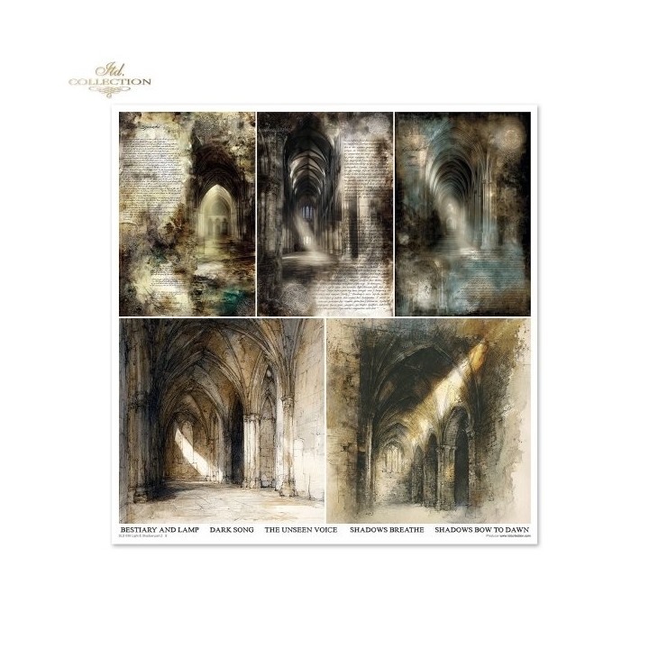 Scrapbookingpapier SLS-098 Licht & Schaduw deel 2