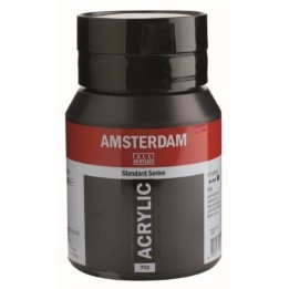 Amsterdam Acrylverf Pot 500ml Lampenzwart 702