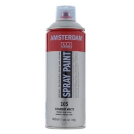 Amsterdam Spray Paint 400ml Titaanwit 105