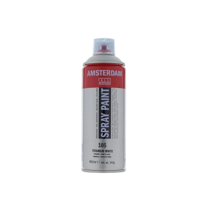 Amsterdam Spray Paint 400ml Titaanwit 105