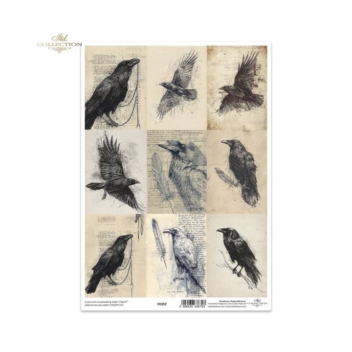 Translucent scrapbookpapier P0359