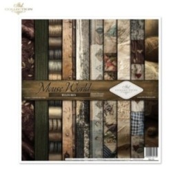 Scrapbookingpapier SLS-101 Muizenwereld - Texturen