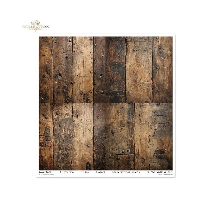 Scrapbookingpapier SLS-101 Muizenwereld - Texturen