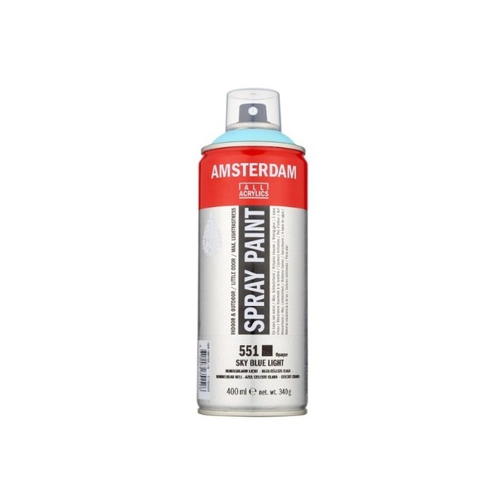Amsterdam Spray Paint 400ml Hemelsblauw Licht 551