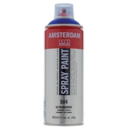 Amsterdam Spray Paint 400ml Ultramarijn 504