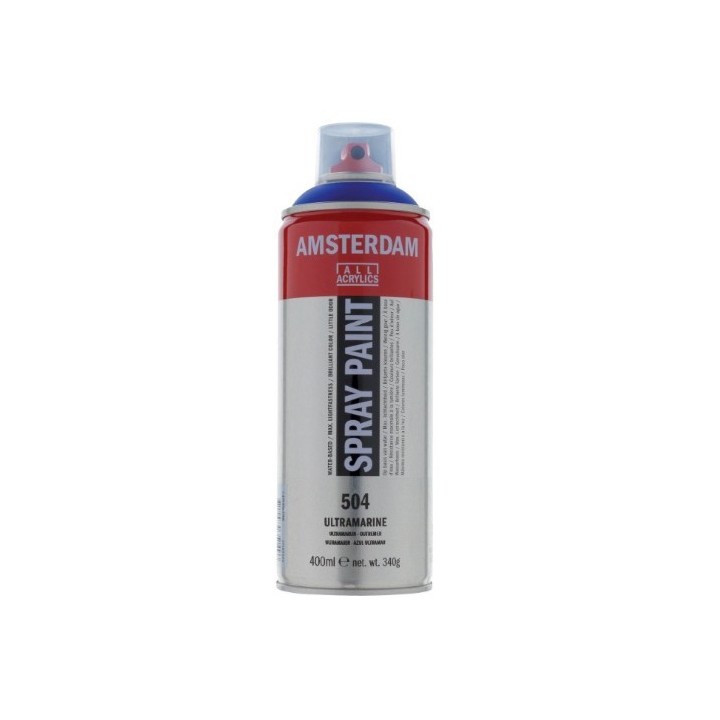 Amsterdam Spray Paint 400ml Ultramarijn 504