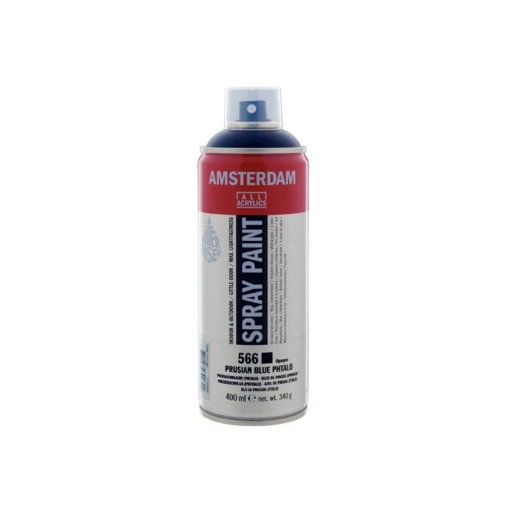 Amsterdam Spray Paint 400ml Pruisischblauw (Phtalo) 566