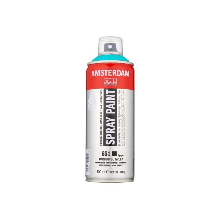 Amsterdam Spray Paint 400ml Turkooisgroen 661