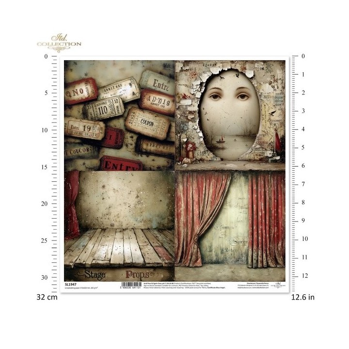 scrapbookpapier SL1947