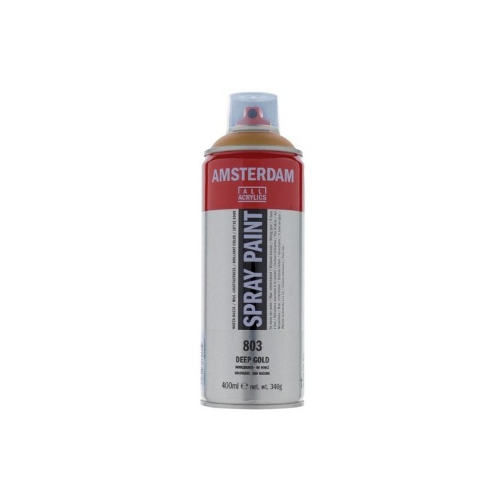 Amsterdam Spray Paint 400ml Donkergoud 803