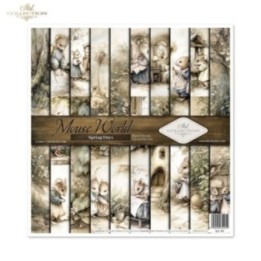 Scrapbookingpapier SLS-105 Muizenwereld - Lentedagen