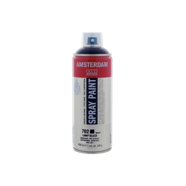 Amsterdam Spray Paint 400ml Lampenzwart 702