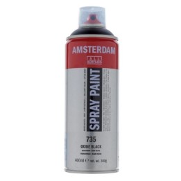 Amsterdam Spray Paint 400ml Oxydzwart 735