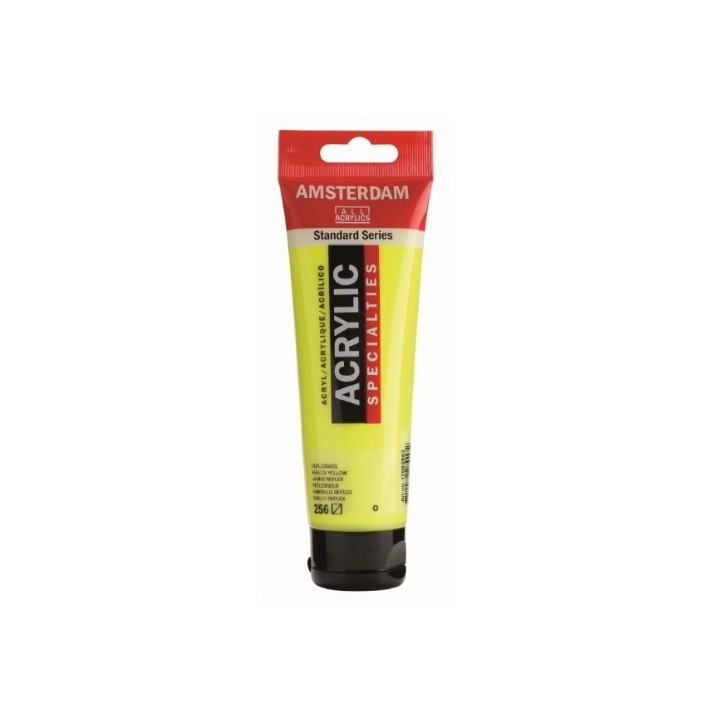 Amsterdam Acrylverf Tube 120ml Reflexgeel 256