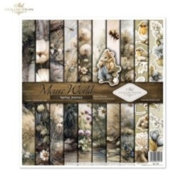 Scrapbookingpapier SLS-106 Muizenwereld - Lentereis