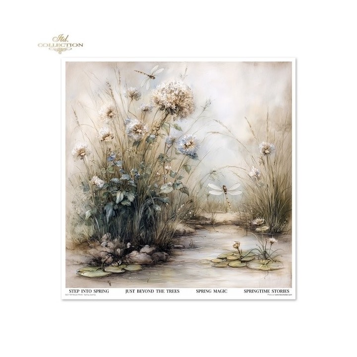 Scrapbookingpapier SLS-106 Muizenwereld - Lentereis