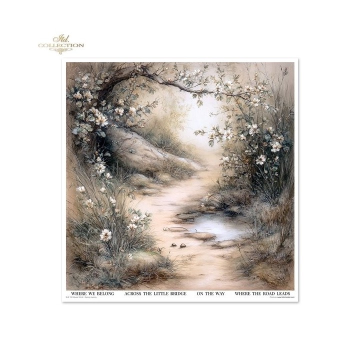 Scrapbookingpapier SLS-106 Muizenwereld - Lentereis
