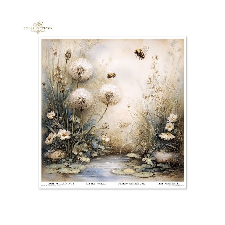 Scrapbookingpapier SLS-106 Muizenwereld - Lentereis