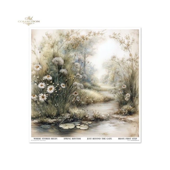 Scrapbookingpapier SLS-106 Muizenwereld - Lentereis