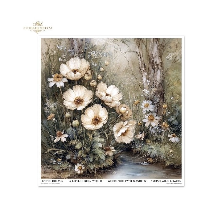 Scrapbookingpapier SLS-106 Muizenwereld - Lentereis