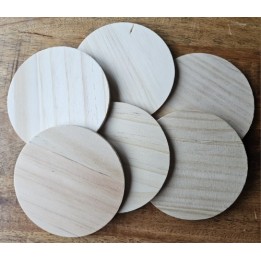 Onderzetter rond 10cm - 6 stuks