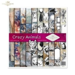 Scrapbookingpapier SLS-107 Gekke Dieren