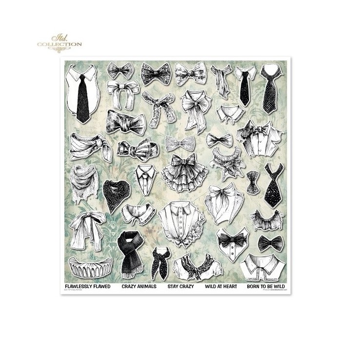 Scrapbookingpapier SLS-107 Gekke Dieren