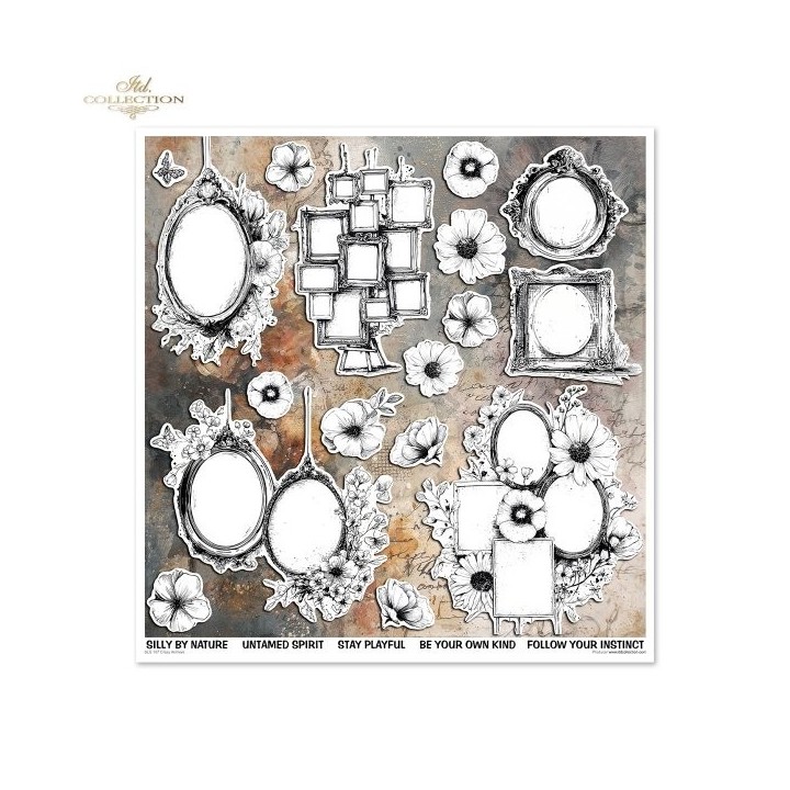 Scrapbookingpapier SLS-107 Gekke Dieren