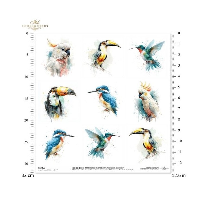 scrapbookpapier SL2062 Tropical Dreams